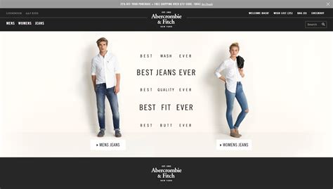 Abercrombie & Fitch official site